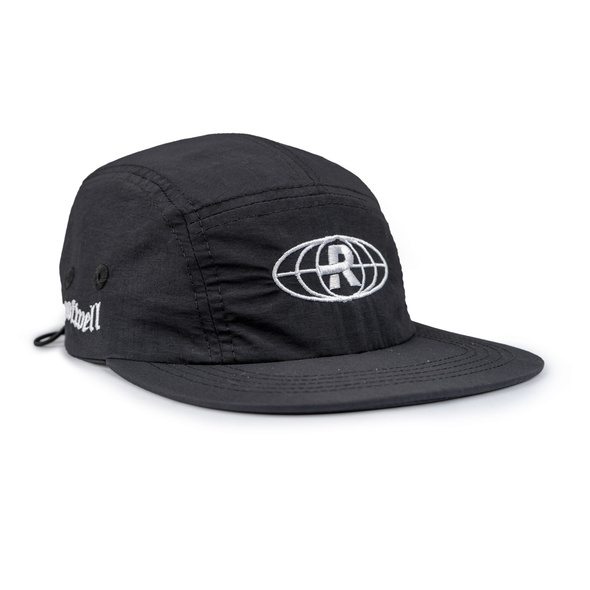 Roofwell - Fierce Black | 5 Panel | Topi 5 Panel | Topi Unisex |