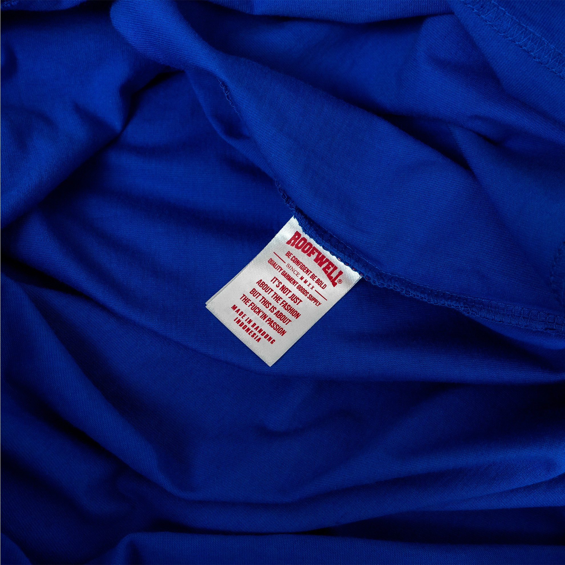 Roofwell - Bliss Blue | Tshirt Boxy Fit | Tshirt Heavyweight 20s | Oversize Unisex |