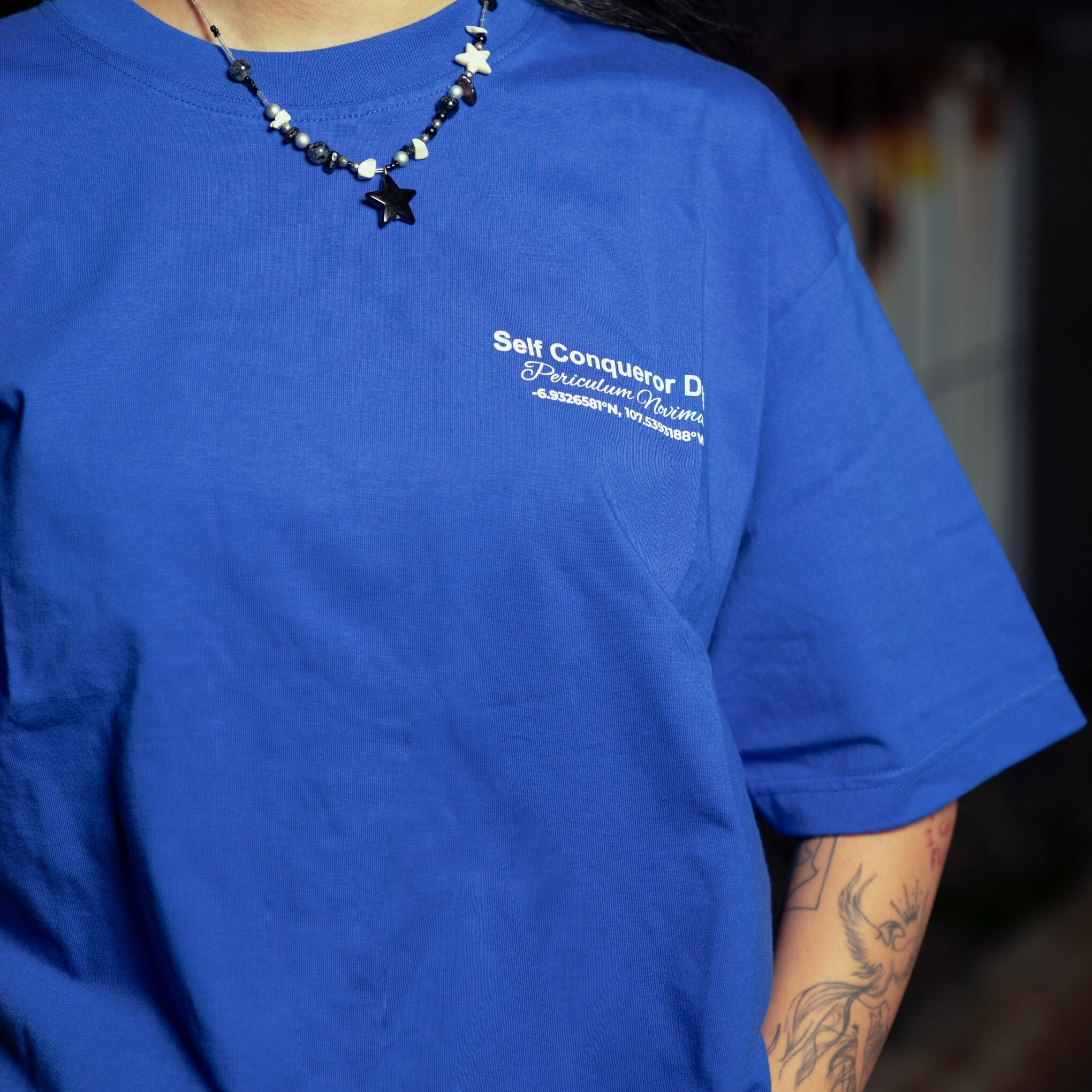 Roofwell - Bliss Blue | Tshirt Boxy Fit | Tshirt Heavyweight 20s | Oversize Unisex |