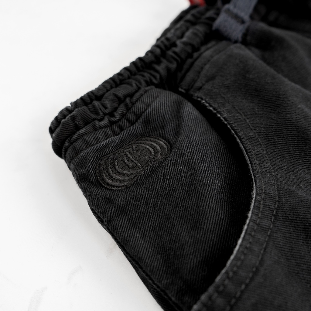 Roofwell - Bug Black Scrub | Baggy Pants | Celana Baggy Panjang | Celana Denim Panjang | Jeans Pants | Celana Baggy Unisex |