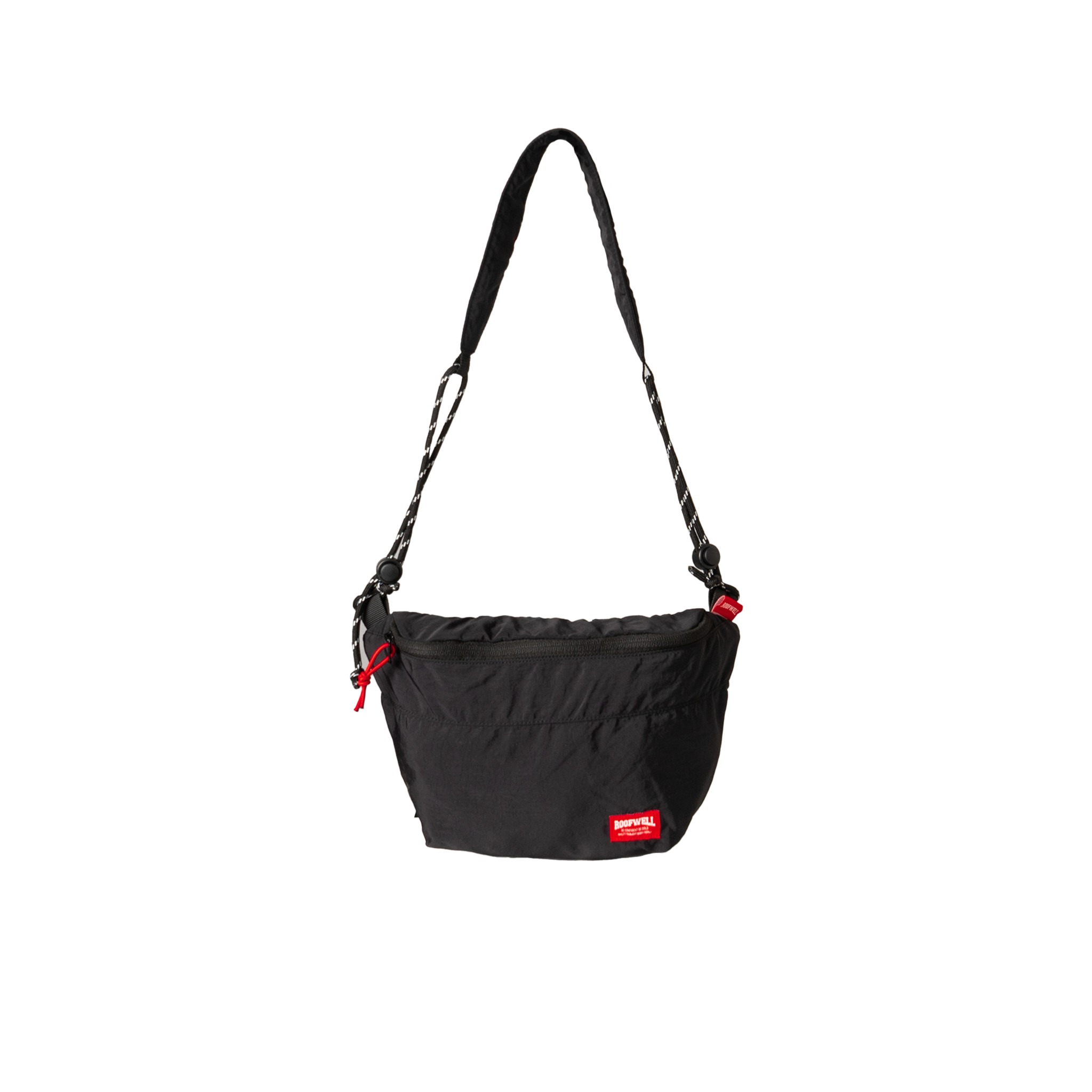 Roofwell - Russo Black | Sling Bag | Tas Selempang | Tas Crinckle Unisex |