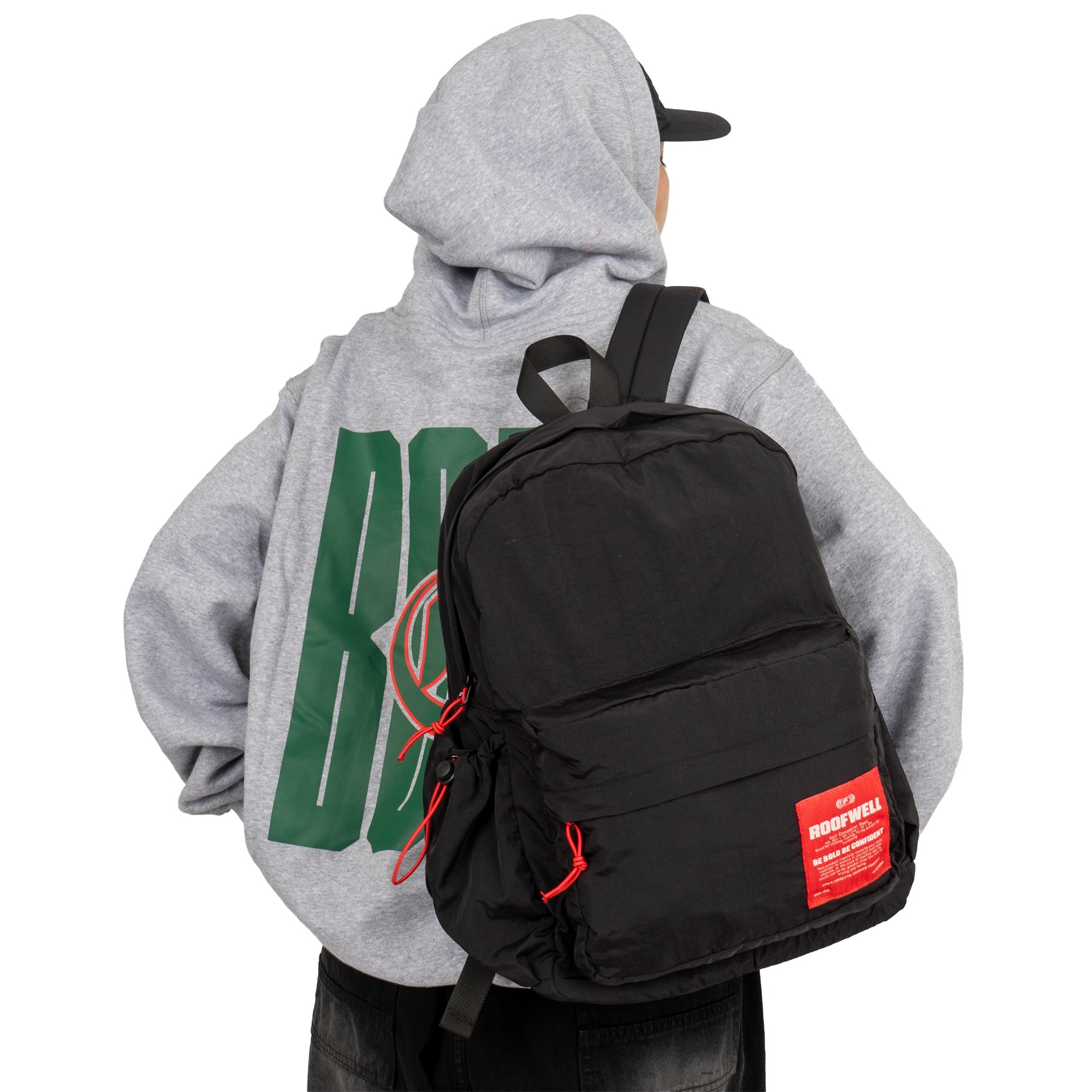 Roofwell - Mivors Black | Backpack | Travelling Bag | Tas Unisex |