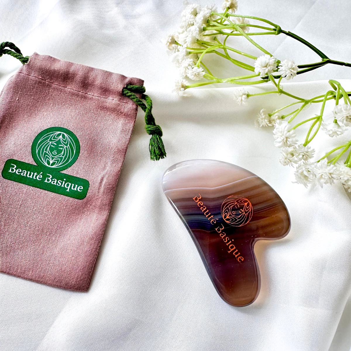 Agate Natural Grade A Guasha