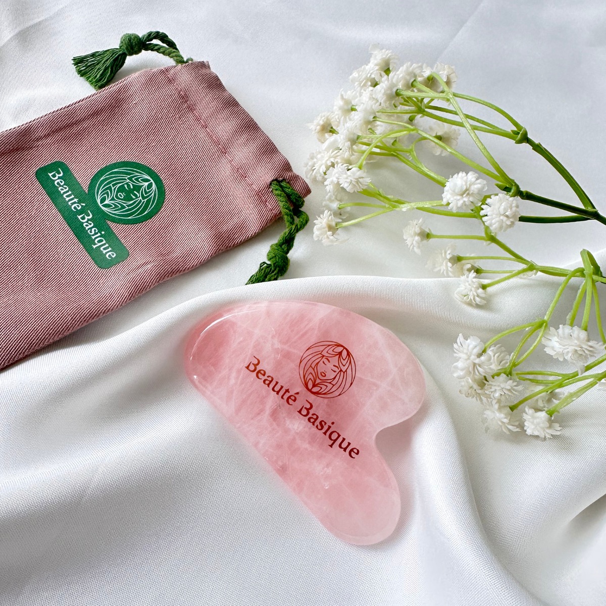 Rose Quartz Natural Grade A Guasha