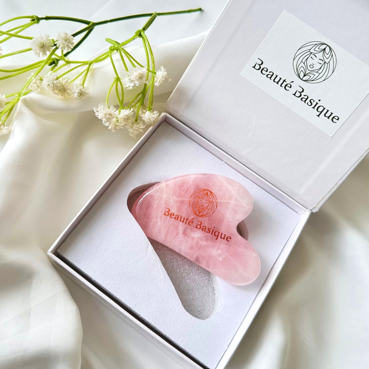 Rose Quartz Natural Grade A Guasha