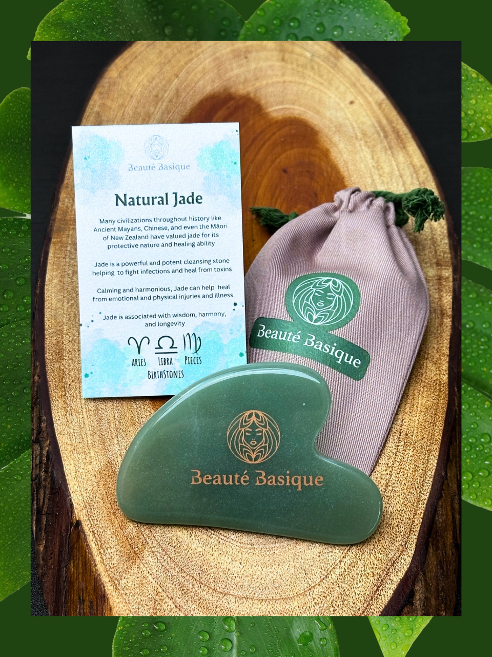 Jade Natural Grade A Guasha