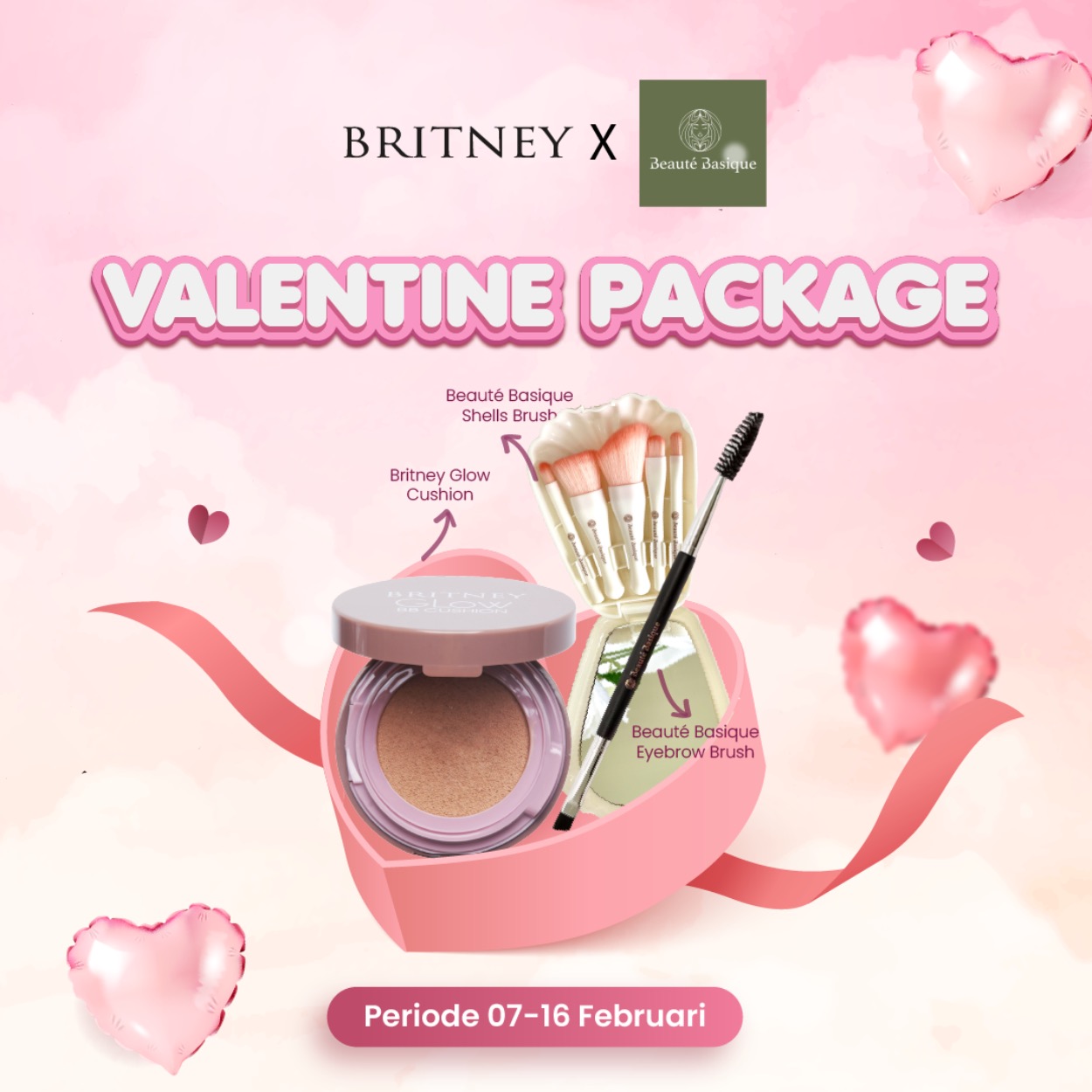 Beauté Basique X Britney Valentine Package
