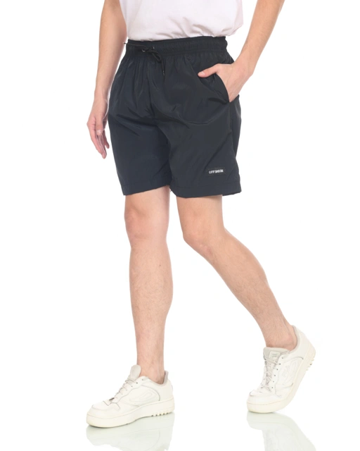 Image of OFFENDER SS0225 "Vityaz" Shortpant Boardshort Black Nylon