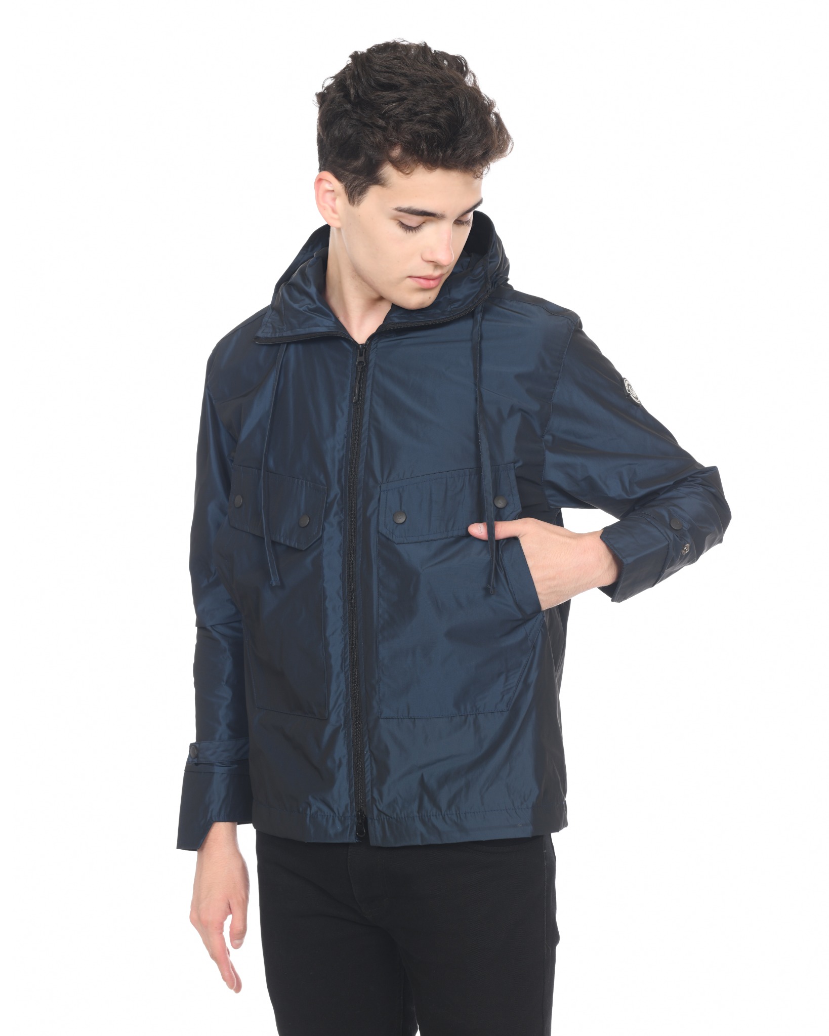 OFFENDERTERRACE SS25 - Zastavas Jacket Navy Nylon