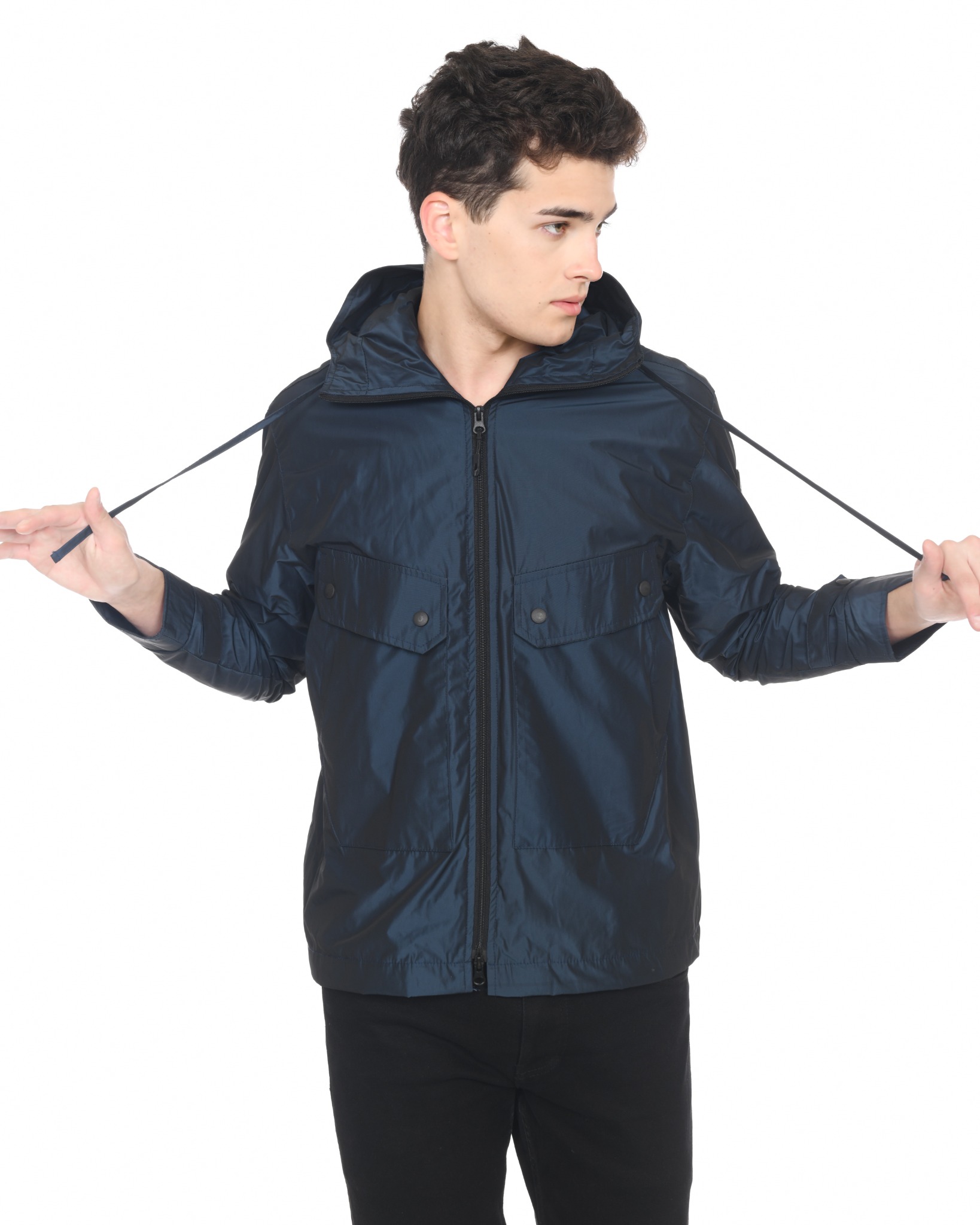 OFFENDERTERRACE SS25 - Zastavas Jacket Navy Nylon