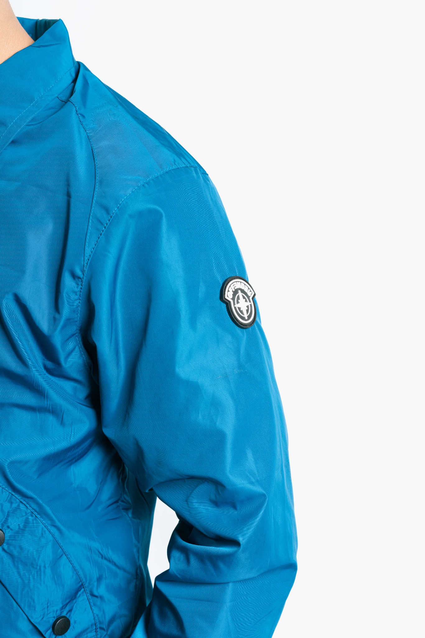 OFFENDERTERRACE - Overshirt Peruvian Blue Nylon