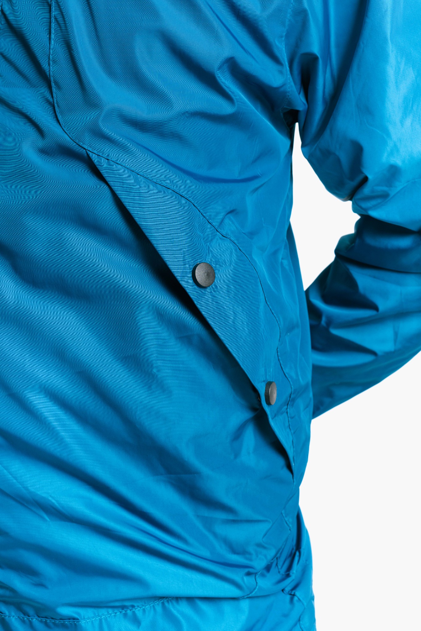 OFFENDERTERRACE - Overshirt Peruvian Blue Nylon