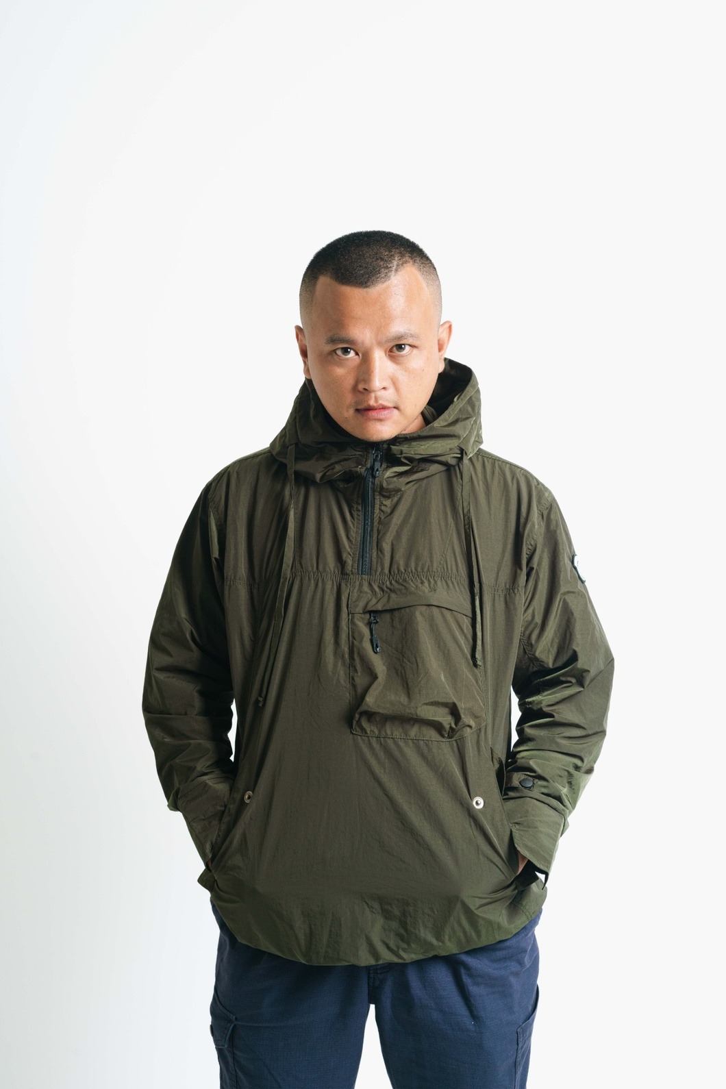 OFFENDERTERRACE - Jacket Gepgyar Olive Crinkle Nylon