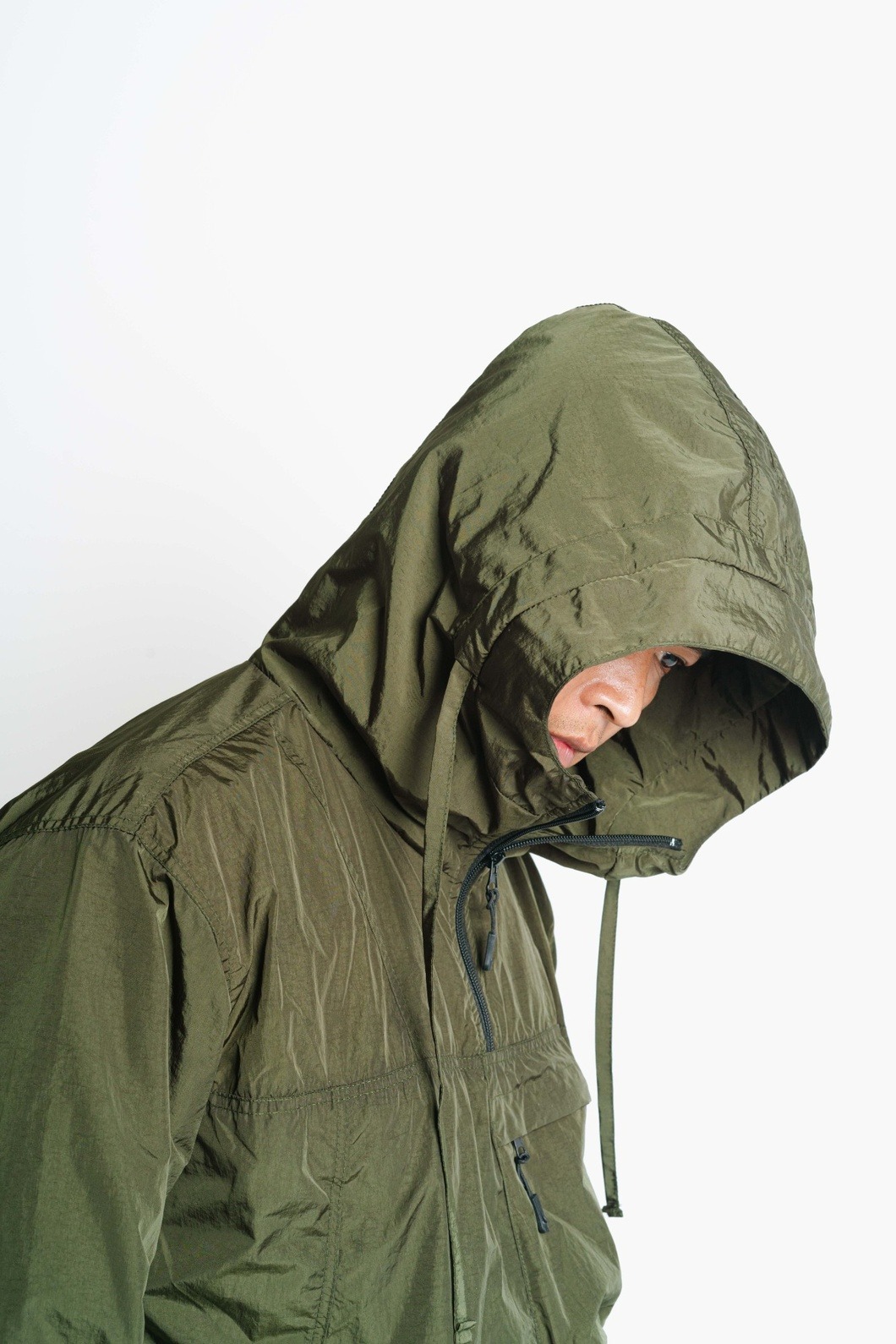OFFENDERTERRACE - Jacket Gepgyar Olive Crinkle Nylon