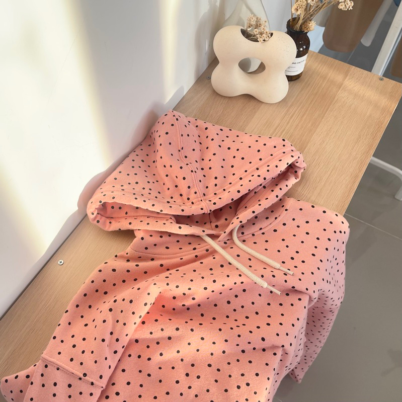 DERA Oversized Hoodie Crop
