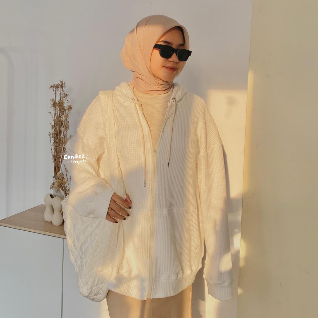 MEIRA Oversized Hoodie Zipper