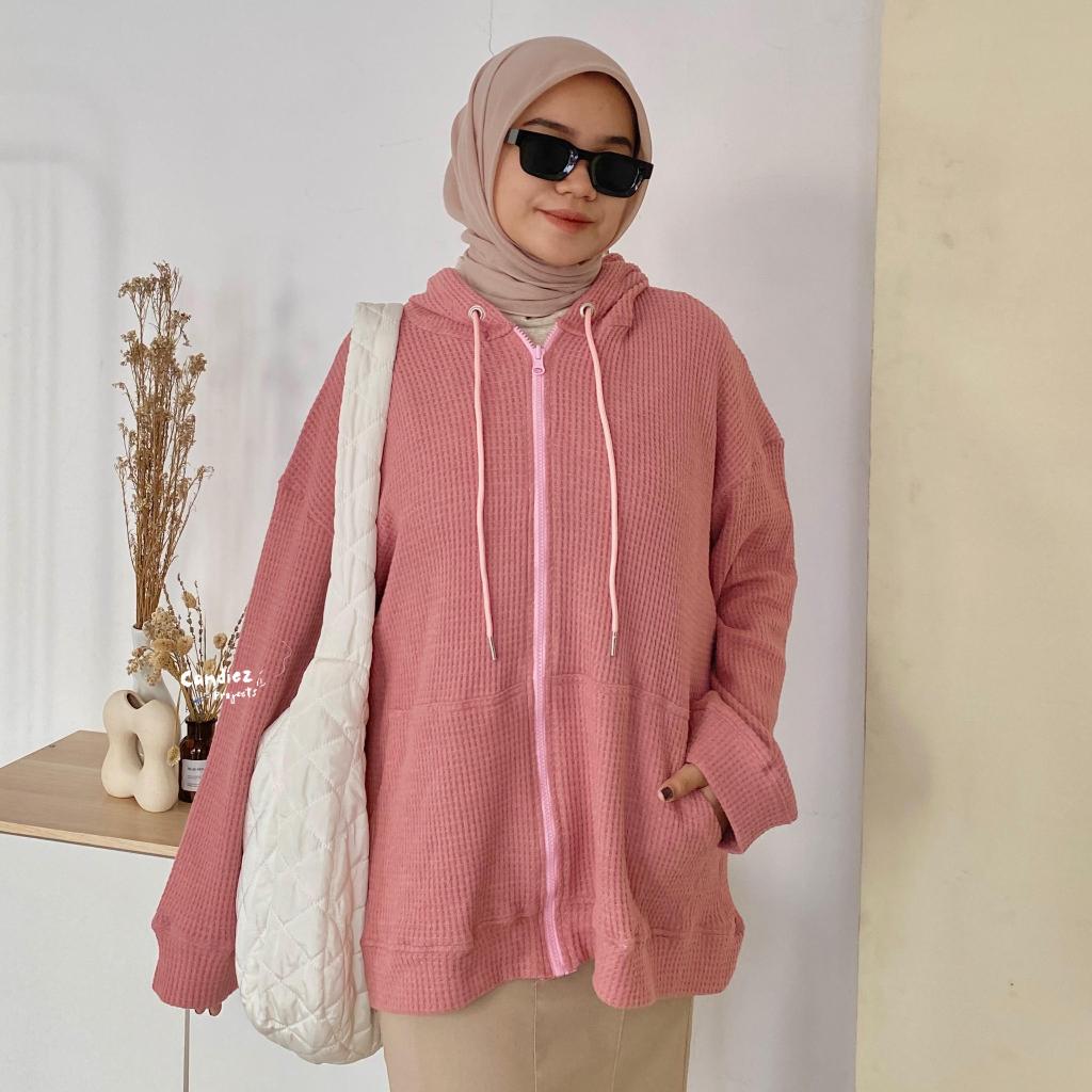 MEIRA Oversized Hoodie Zipper