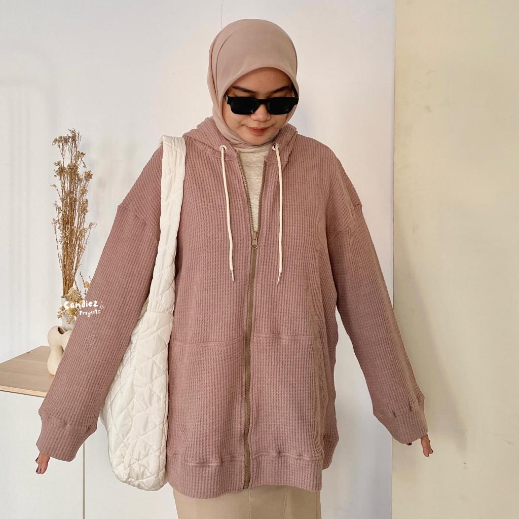MEIRA Oversized Hoodie Zipper