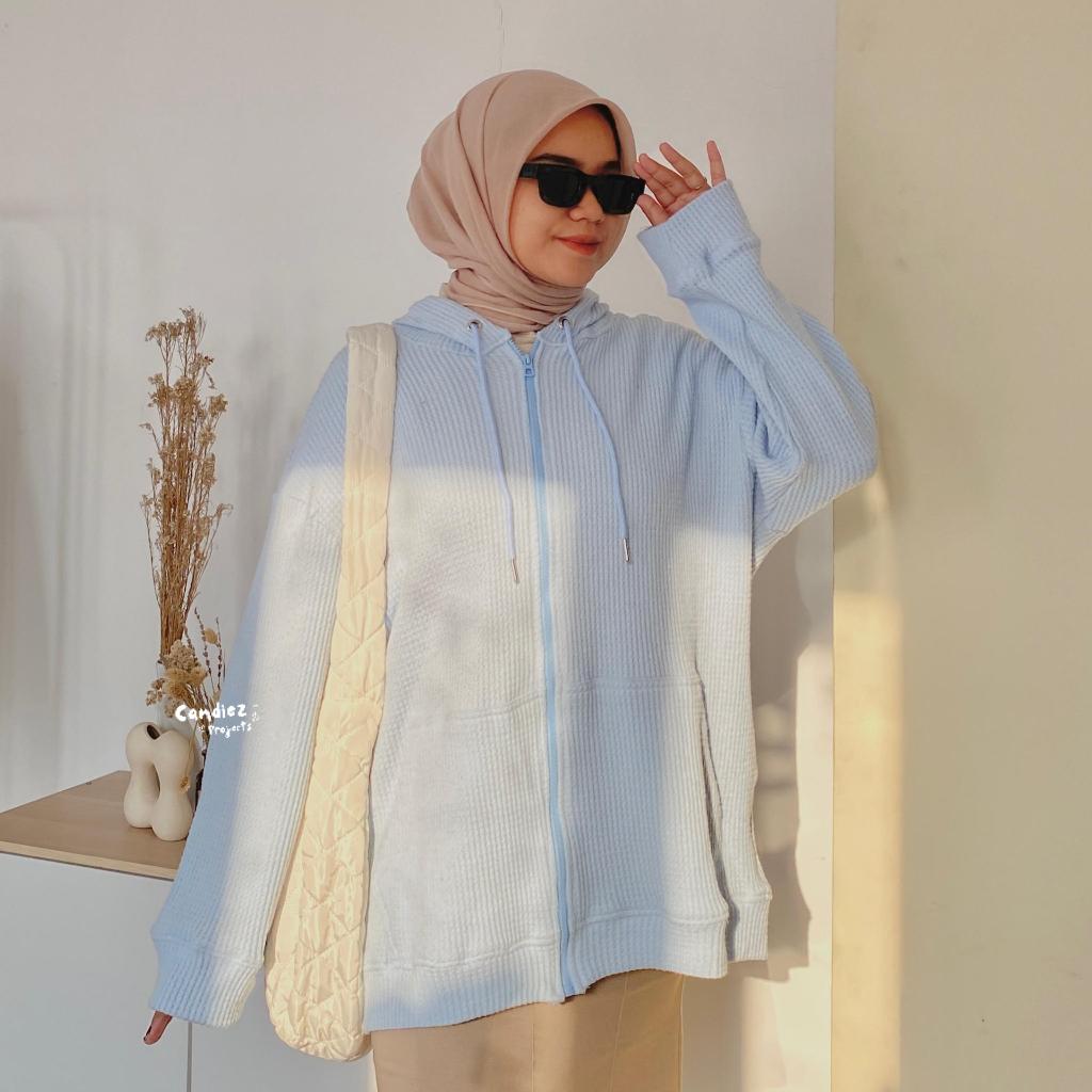 MEIRA Oversized Hoodie Zipper