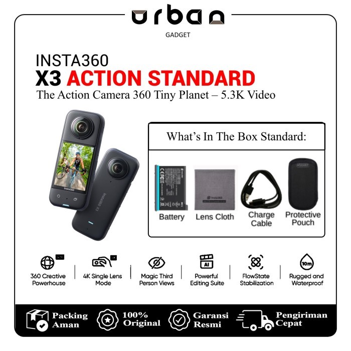 Insta360 ONE X3 Action Camera Waterproof Insta 360 ONE X3