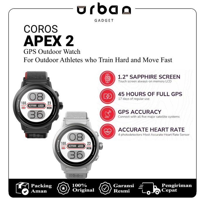 COROS APEX 2 GPS Outdoor Sport Watch