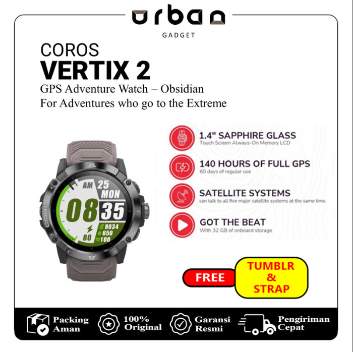 Coros VERTIX 2 GPS Adventure Watch