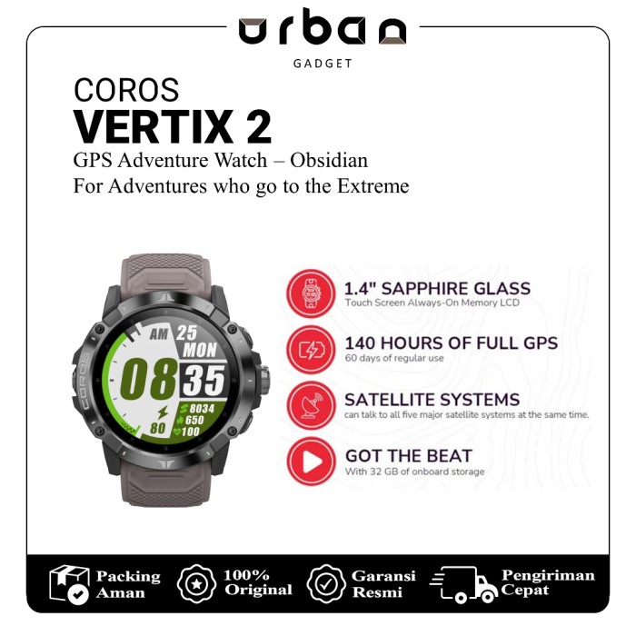 Coros VERTIX 2 GPS Adventure Watch