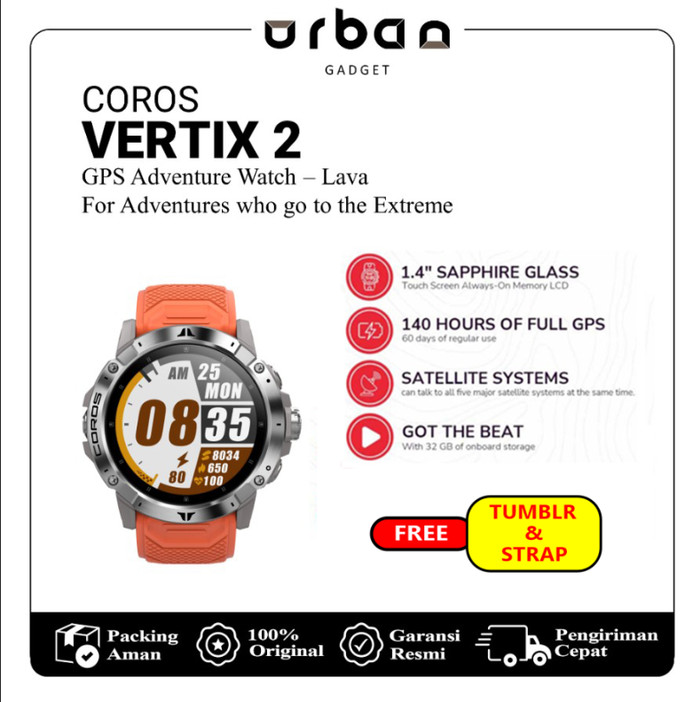 Coros VERTIX 2 GPS Adventure Watch