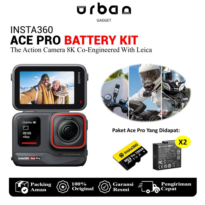 Insta360 Ace Pro 8K UHD / 4K 120FPS Co-engineered with Leica - Resmi