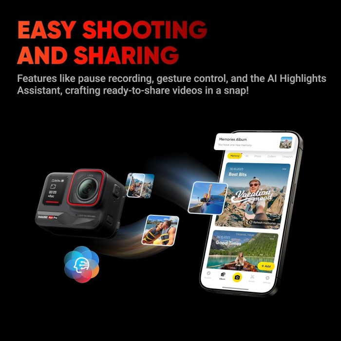 Insta360 Ace Pro 8K UHD / 4K 120FPS Co-engineered with Leica - Resmi
