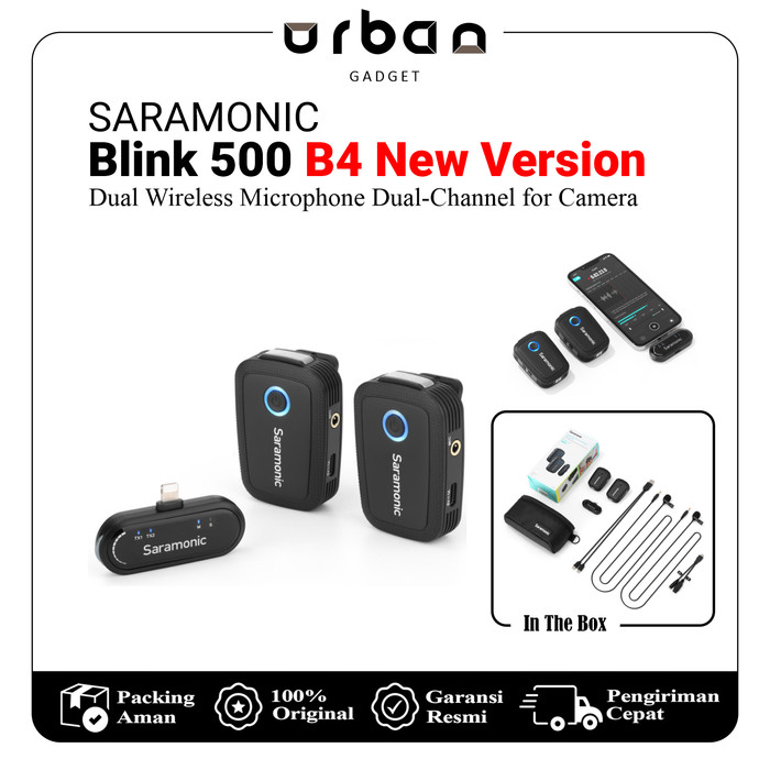 Saramonic Blink 500 B4 New Version Lightning Blink500 B4 Wireless Mic