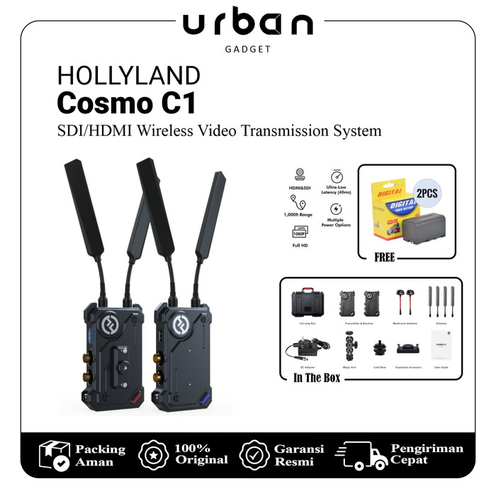 Hollyland Cosmo C1 SDI/HDMI Wireless Video Transmission System