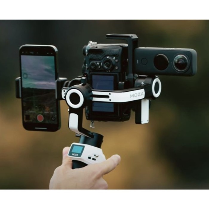 Moza AirCross S 3-Axis Gimbal Handheld Stabilizer for DSLR Cameras