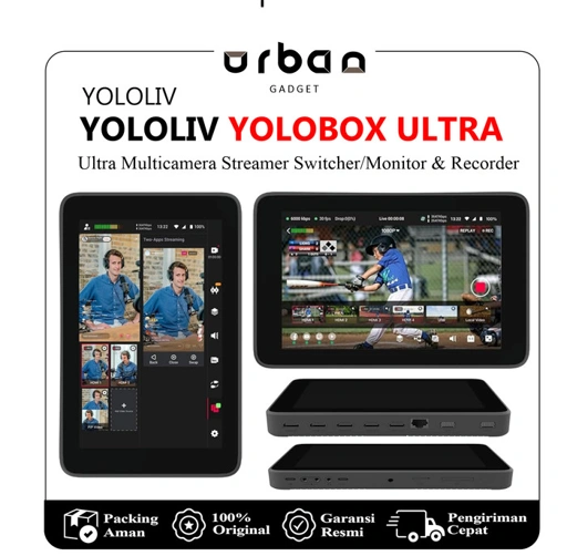 Image of YoloLiv YOLOBOX ULTRA Multicamera Streamer Switcher/Monitor & Recorder