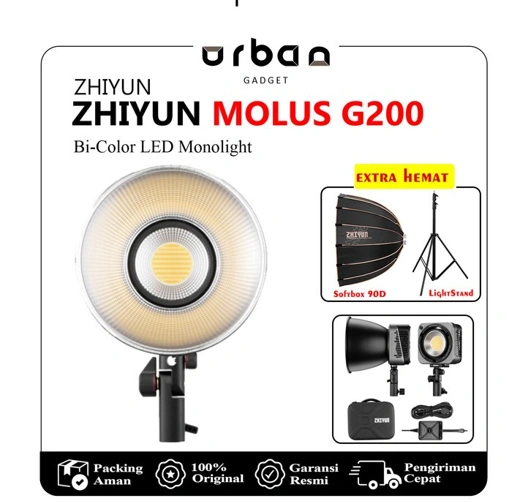 Image of Zhiyun MOLUS G200 Bi-Color LED Monolight
