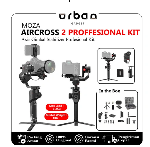 Moza AirCross 2 Pro 3-Axis Handheld Gimbal Stabilizer