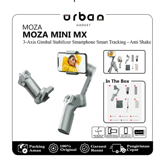 Moza Mini MX 3-Axis Gimbal Stabilizer Handheld Smartphone
