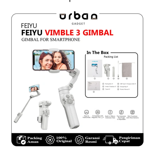 Image of Feiyu Vimble 3 Gimbal Stabilizer HP Smartphone - RESMI