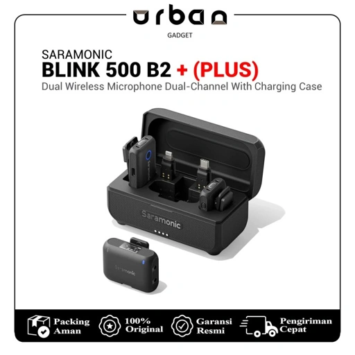 Saramonic Blink 500 B2 + B2 Plus Wireless Microphone + Charging Case