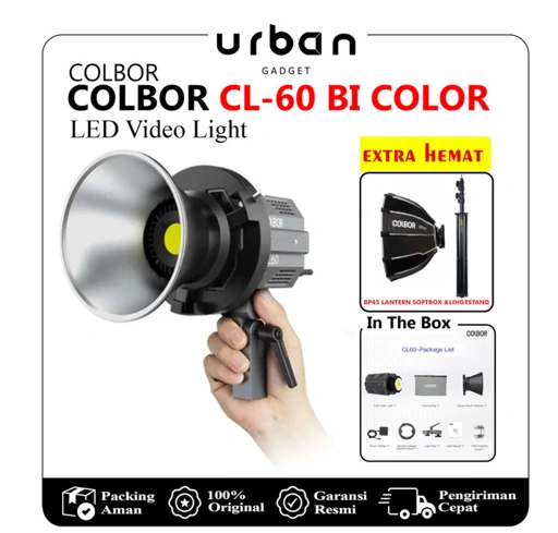 Image of Colbor  CL-60 Bi-Color Video Light LED