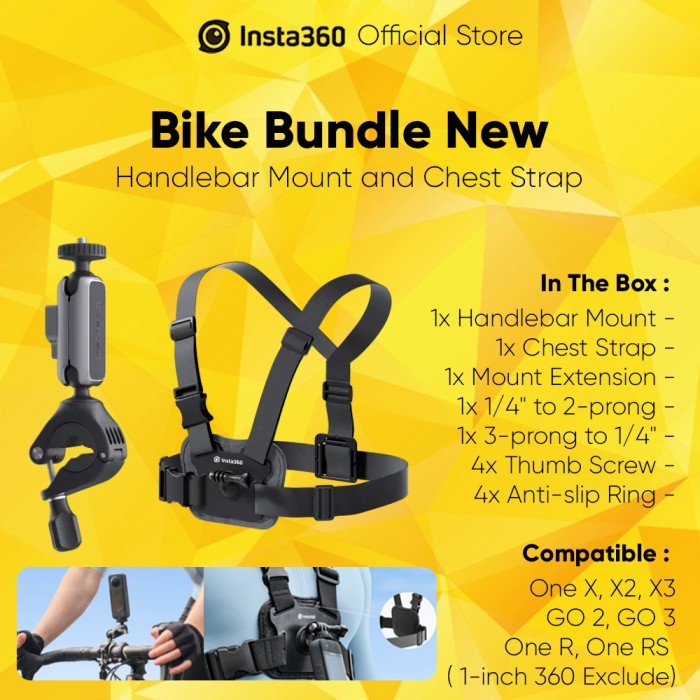 Insta 360 Bike Bundle Insta360 New Version