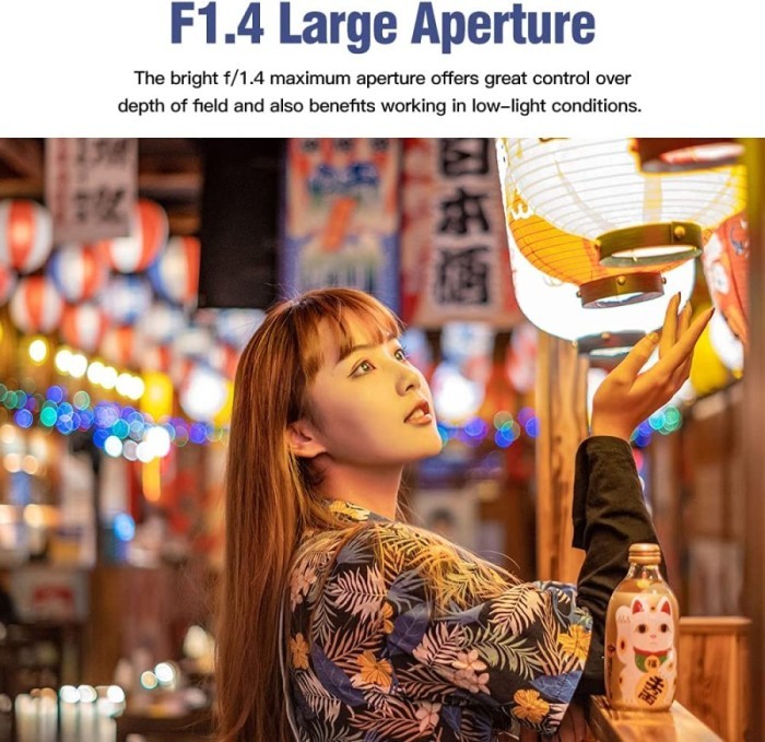 TTArtisan 35mm F1.4 APS-C Manual Focus Camera Lens for SONY E | FUJI X | Canon M | Leica L | Nikon Z | Panasonic | Olympus M43 - Resmi