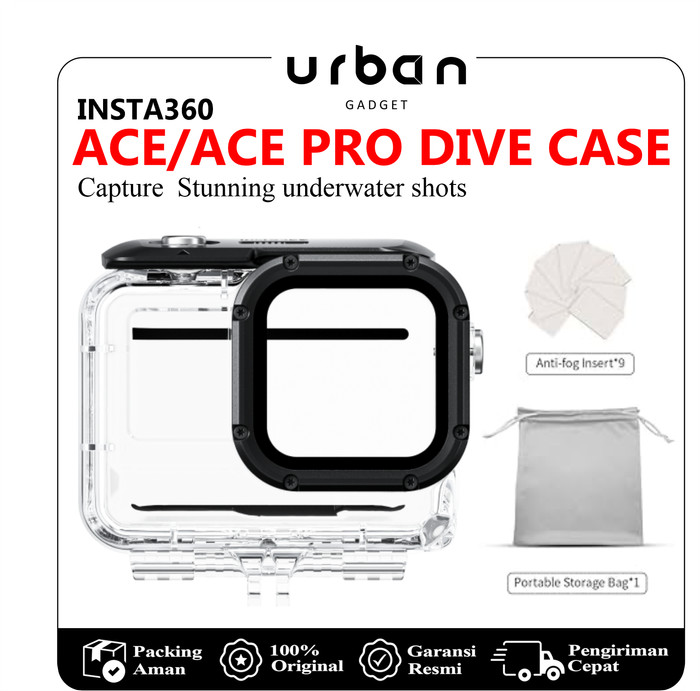 Insta360 ACE PRO | ACE PRO 2 | DIVE CASE Insta 360 Underwater Waterproof Housing - Resmi