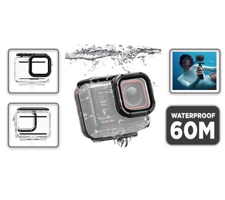 Insta360 ACE PRO | ACE PRO 2 | DIVE CASE Insta 360 Underwater Waterproof Housing - Resmi