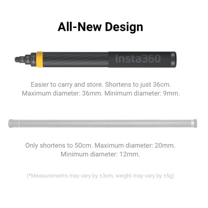 Insta360 Selfie Stick Extended Edition-Dinness/B