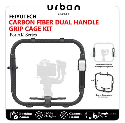 Feiyu Carbon Fiber Dual Handle Grip Cage Kit