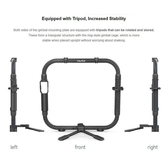 Feiyu Carbon Fiber Dual Handle Grip Cage Kit