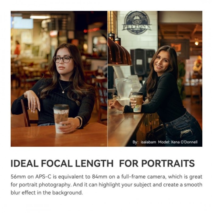 TTartisan AF 56mm f1.8 Mirrorless Lens for Fujifilm X Mount