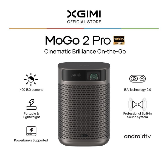 XGIMI MOGO2 Pro 1080P Smarts Projector Android TV Ver 11
