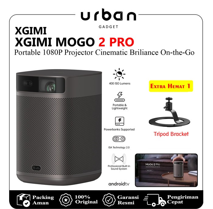 XGIMI MOGO2 Pro 1080P Smarts Projector Android TV Ver 11